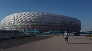 Record em Munique: imponente Allianz Arena longe de encher para o Portugal-Alemanha