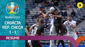 Empate deixa checos na rota dos 'oitavos': o resumo do Croácia-República Checa 
