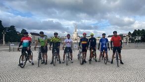 De Viseu a Fátima de bicicleta: jogadores 'rivais' repetiram a tradição