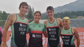 Miguel Silva, Gabriela Ribeiro, Ricardo Batista e Maria Ribeiro compuseram a equipa nacional