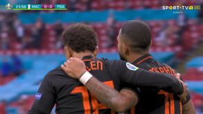 Depay volta a marcar neste Euro'2020 após contra-ataque exímio da Holanda frente à Macedónia