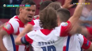 Escócia a atacar e a dominar... Croácia a marcar: o golo de Vlasic que silenciou Hampden Park