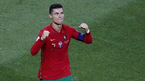 Sete jogos depois, Cristiano Ronaldo quebrou o jejum contra a França