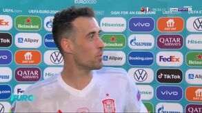 Busquets à beira das lágrimas após regresso triunfal à seleção espanhola