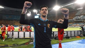 Courtois depois do jogo com Portugal: «Mostrámos que sabemos estar nos grandes momentos»