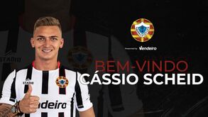 Cássio Scheid reforça Varzim