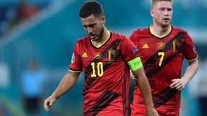 Baixas à vista na Bélgica diante da Itália: Hazard e De Bruyne devem falhar jogo por lesão