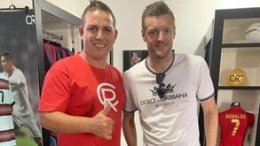 Jamie Vardy visitou Museu CR7
