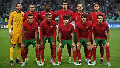 Portugal com estrelinha nos quartos de final do Europeu de Sub-21