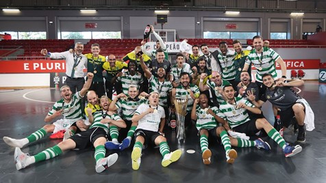 Sporting sagra-se campeão nacional de futsal na Luz! 