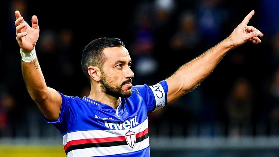 Fábio Quagliarella renova com a Sampdoria e vai jogar até aos 39 anos