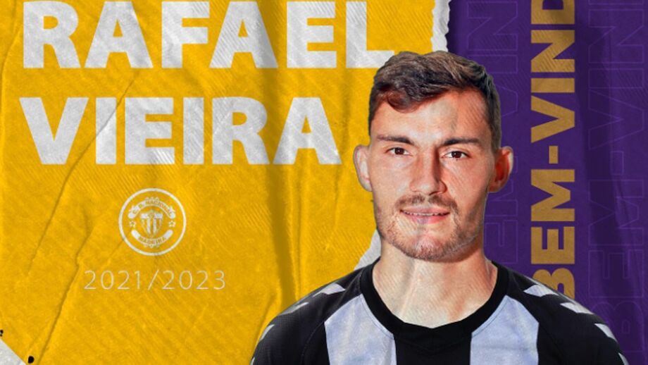 Rafael Vieira é o mais recente reforço do Nacional