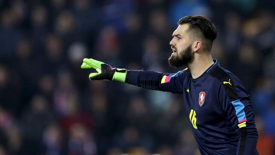 Alterações na baliza da República Checa: Koubek chamado para lugar do lesionado Pavlenka