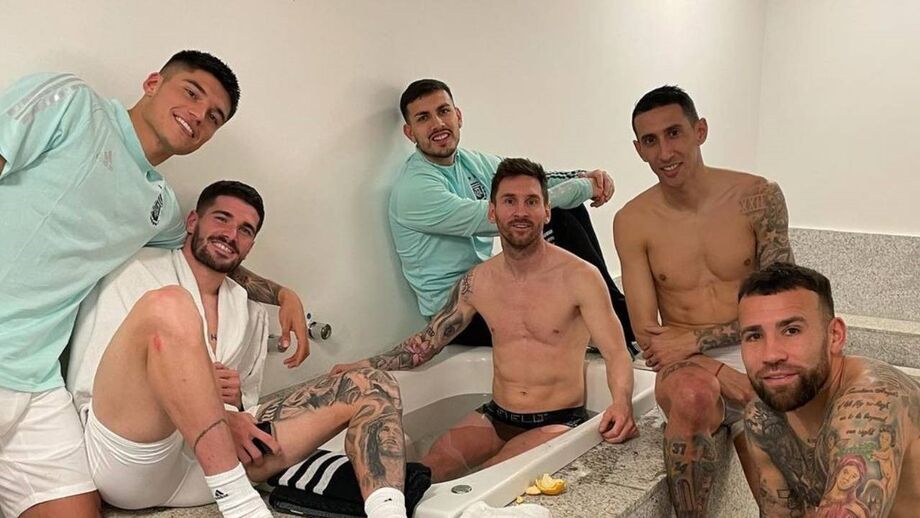 Messi reúne 'pesos pesados' no balneário e deixa mensagem de incentivo
