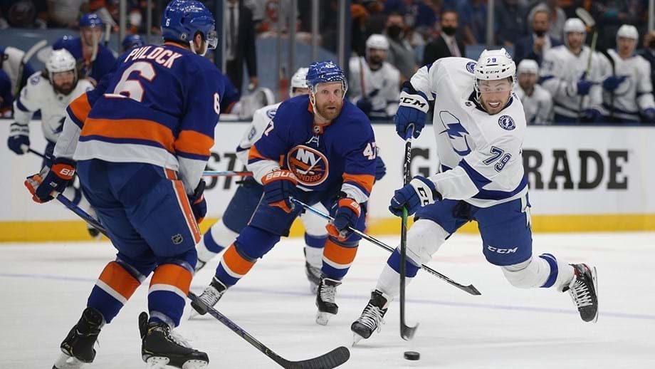 TB Lightning-NY Islanders: jogo 7 da meia-final do playoff ...