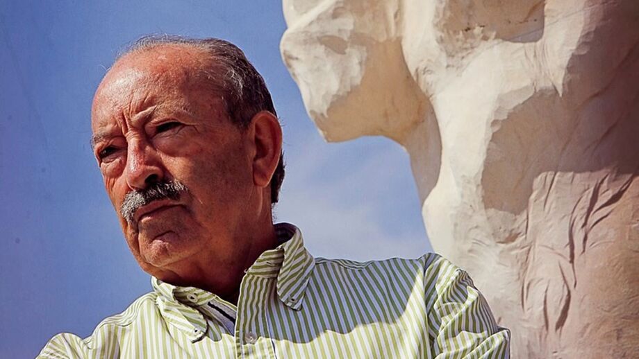 Aurélio Pereira fotografado em 2016, em entrevista a Record