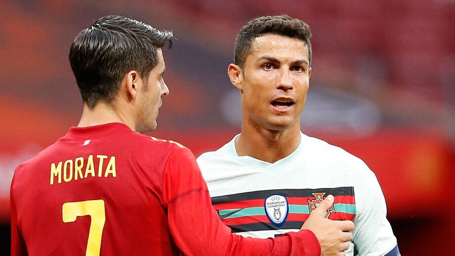 Morata e CR7 espelham fair play