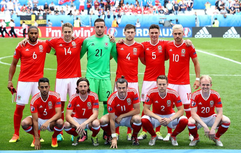 No Euro'2016, já bem mais 'certinhos, antes do duelo com a Eslováquia