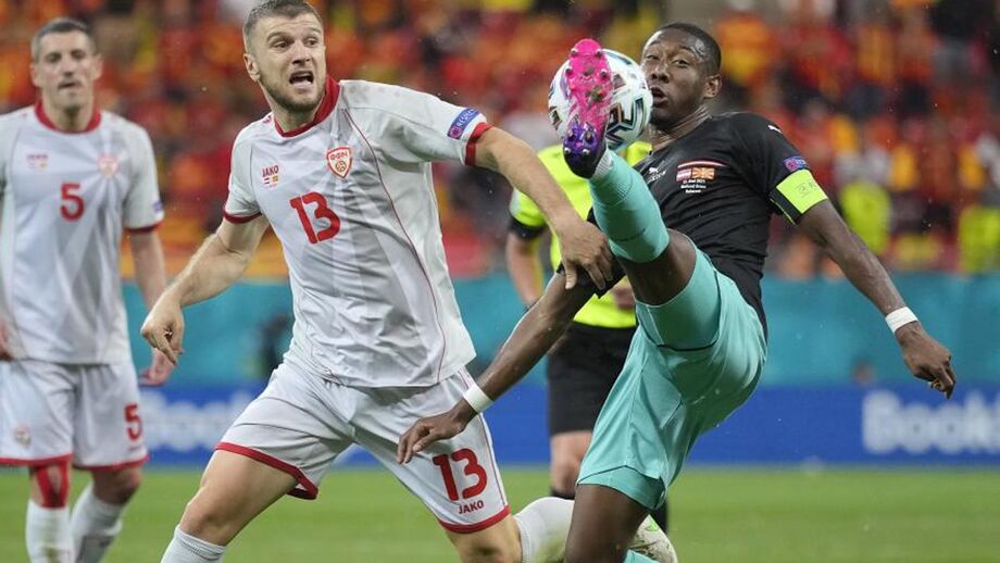 A crónica do Áustria-Macedónia do Norte, 3-1: um conto conta duas histórias
