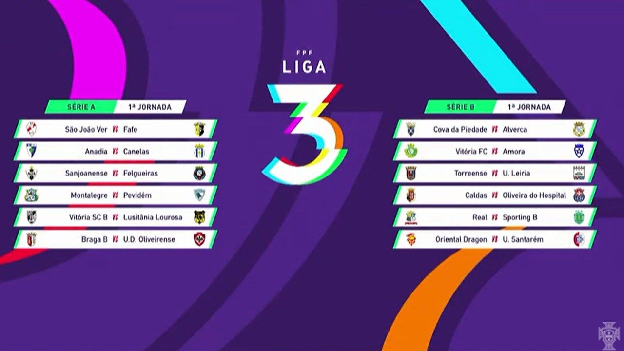 Liga 3 I Sorteio da 3.ª Liga foi realizado - O Derbie - Noticias desportivas