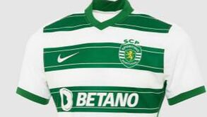 Sporting apresentou a camisola para a nova temporada à hora que simboliza o título
