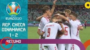 O resumo do República Checa-Dinamarca (1-2): veja os melhores lances