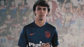 Aí estão os equipamentos do Atlético Madrid para a nova época... e João Félix em destaque