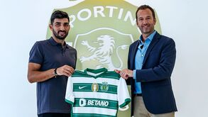Esgaio apresentado no Sporting: «É um sentimento incrível voltar a esta casa»