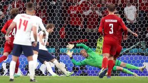 Britânicos estão na final do Euro'2020: o resumo do Inglaterra-Dinamarca