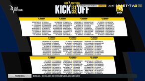 Conheça o calendário completo da Liga 2021/22