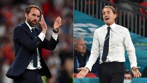 Guia tático da final do Euro'2020: 'titi-taka' de Itália contra a solidez inglesa