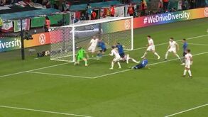 Itália-Inglaterra: Bonucci empatou e tornou-se no mais velho de sempre a marcar numa final do Europeu