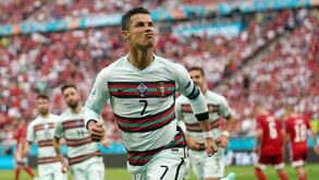Cristiano Ronaldo sagra-se o melhor marcador do Euro'2020: é o mais velho a consegui-lo