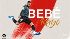 Bebé renova com o Rayo Vallecano por mais uma temporada