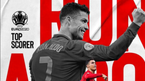 Cristiano Ronaldo deixa mensagem após vencer prémio de goleador do Euro'2020