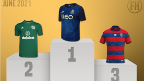 Equipamento do FC Porto escolhido como o mais bonito; alternativo do Benfica está entre os mais feios
