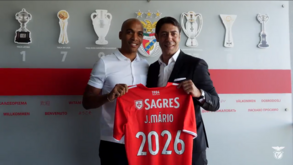 João Mário assinou até 2026 com o Benfica