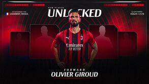 Olivier Giroud oficializado no AC Milan