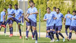 As imagens do segundo dia de treinos do FC Porto no estágio de pré-época no Algarve