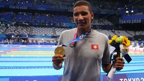 Piscinas 'descobriram' Hafnaoui no dia do primeiro ouro americano