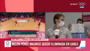Argentina foi eliminada na esgrima e acabou o dia... com pedido de casamento