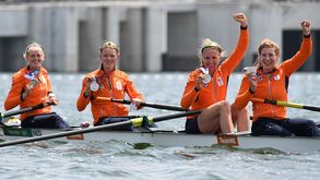 Holanda e China com recordes mundiais no remo