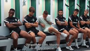 Antunes em lágrimas na despedida do Sporting e Amorim admite: «Foi o gajo que me custou mais»