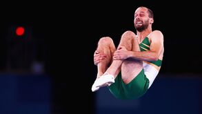 Diogo Abreu fora da final dos trampolins