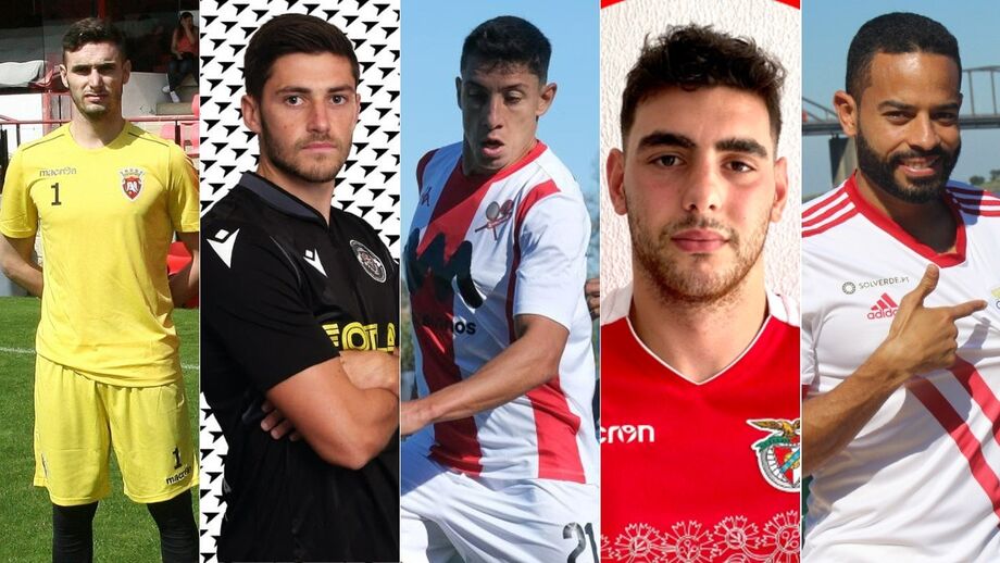 Luís Ribeiro, Bruno Sousa, Edu Machado, Bruno Rafael e Léo Bahia são reforços