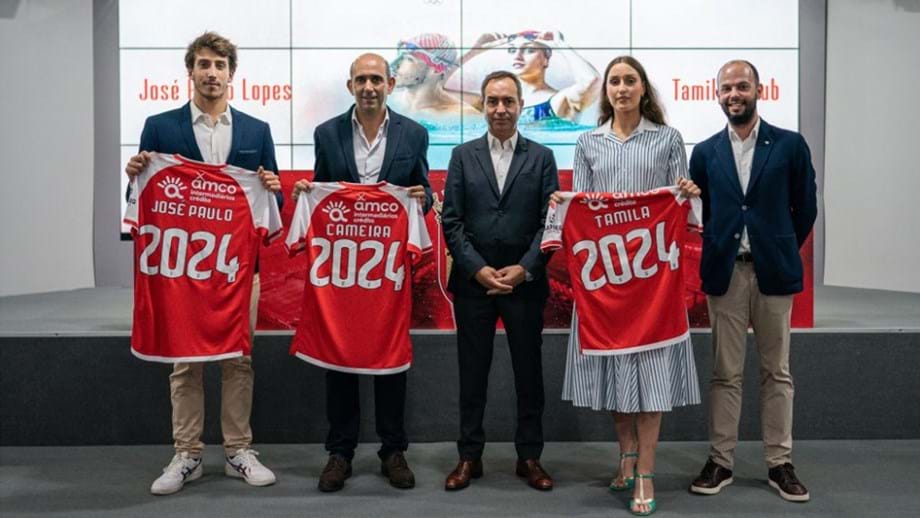 Nadadores Tamila Holub e José Paulo Lopes renovam com Sp. Braga até 2024 