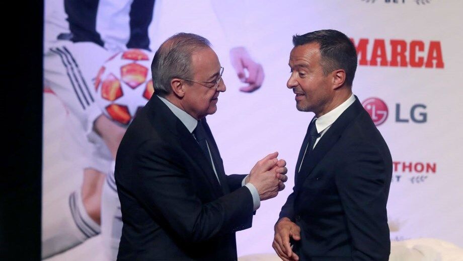 Relação Jorge Mendes-Florentino mudou: 'Sem' jogadores... e com áudio comprometedor