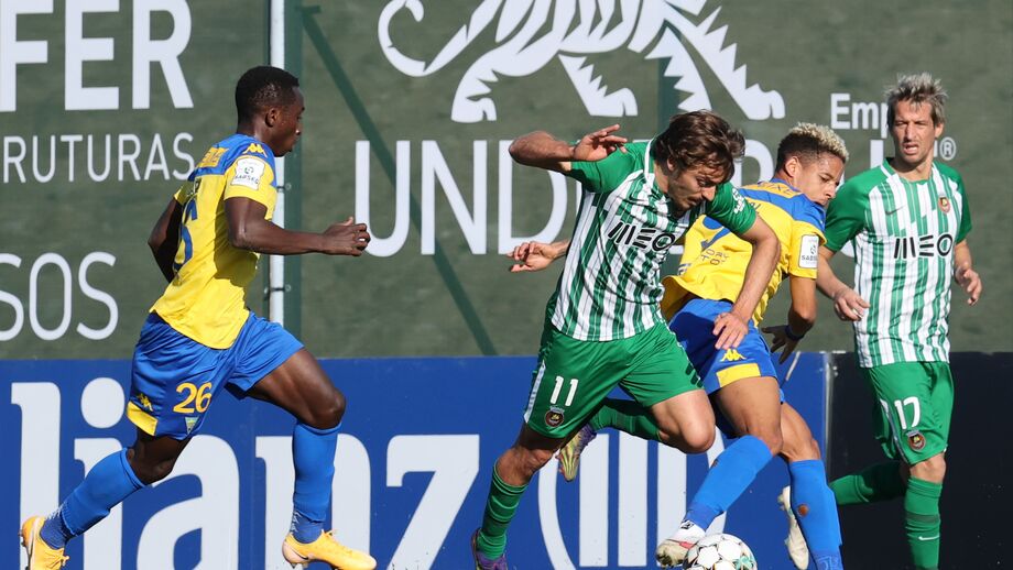CONHECIDO. Geraldes defrontou o Estoril na Taça 2020/21