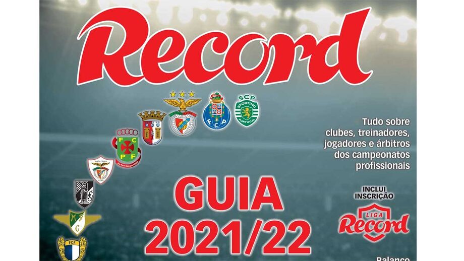 Guia Record 2021/22 nas bancas na sexta-feira