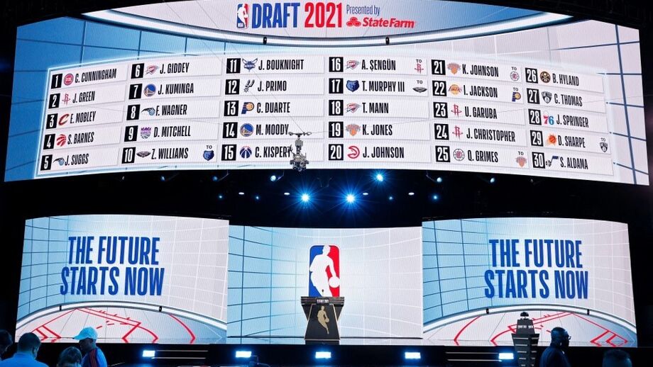 Draft'2021: Os 5 primeiros escolhidos vistos à lupa